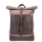 Men's Canvas Roll Top Backpack