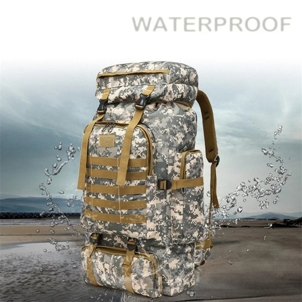 80L/100L Waterproof Outdoor Travel Backpack