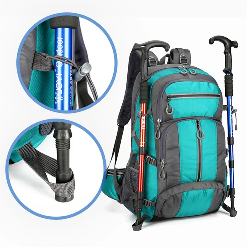 Super Large Capacity Nylon Travel Backpack
