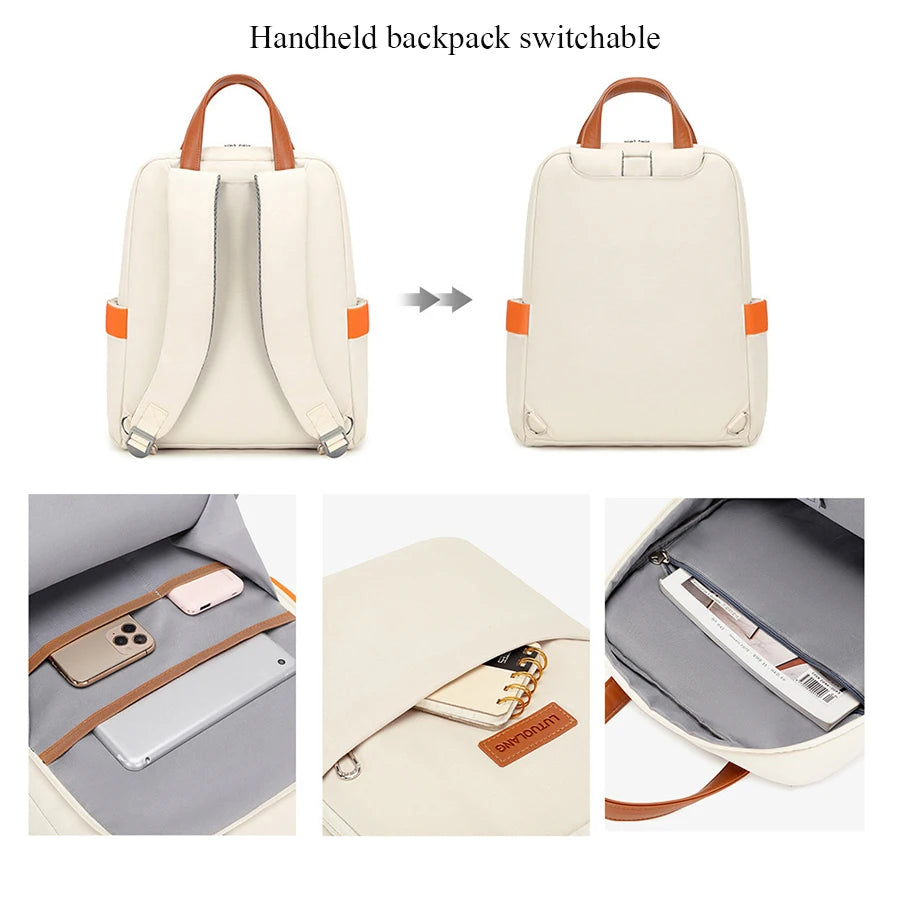 Candy Colour Canvas Backpack