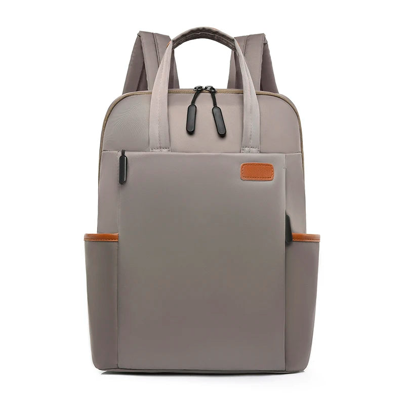 Waterproof PU Leather Travel Backpack