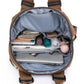 Modern Women's Canvas Backpack for School & Travel
