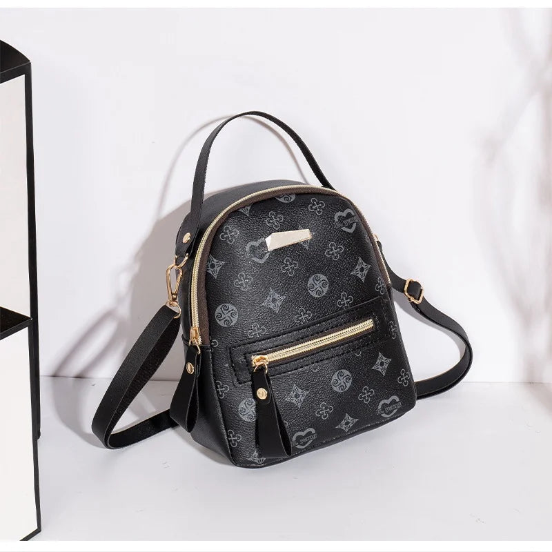 Fashionable Leather Backpack
