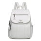 Retro Women Leather Backpack