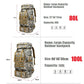 80L/100L Waterproof Outdoor Travel Backpack