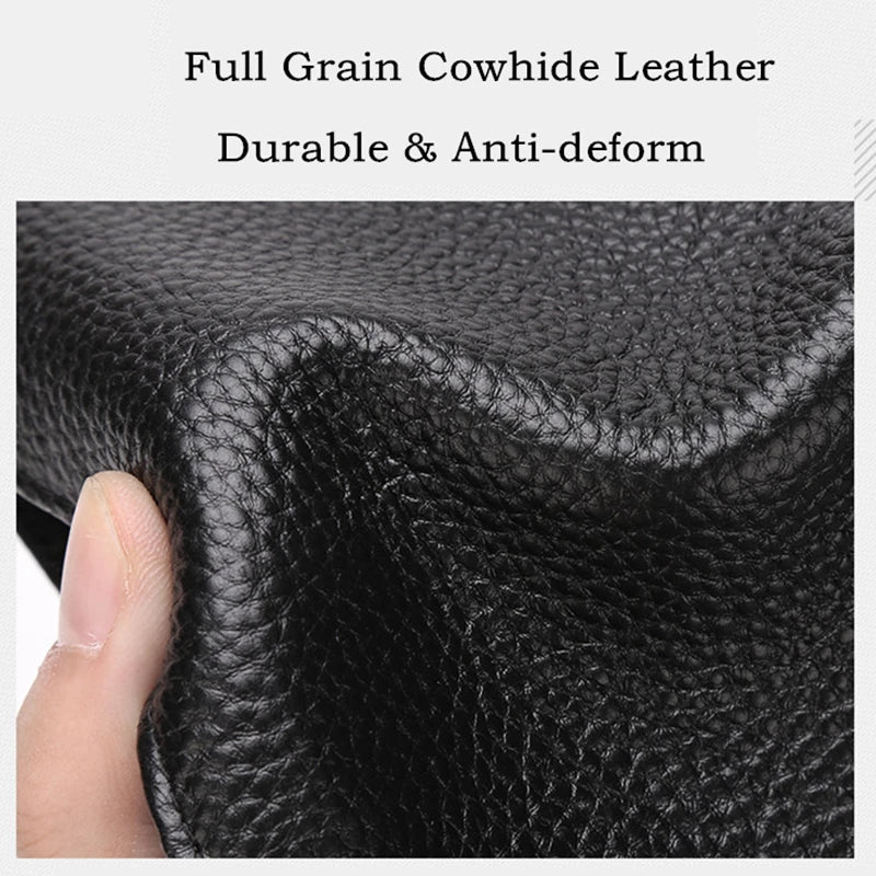 Genuine Leather Wallet with Coin Slot
