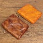Vintage Leather Wallet with Coin Purse