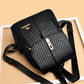 Vintage Shell Leather Women Backpack