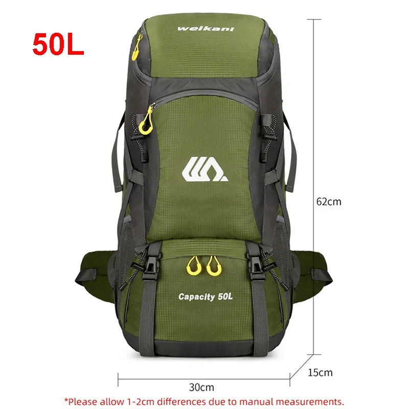 50L Waterproof Outdoor Backpack