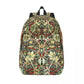 Canvas Print Women Backpack